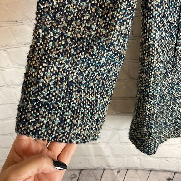 Talbots Soft Italian Boucle Tweed Coat Size 10 - Picture 5 of 9